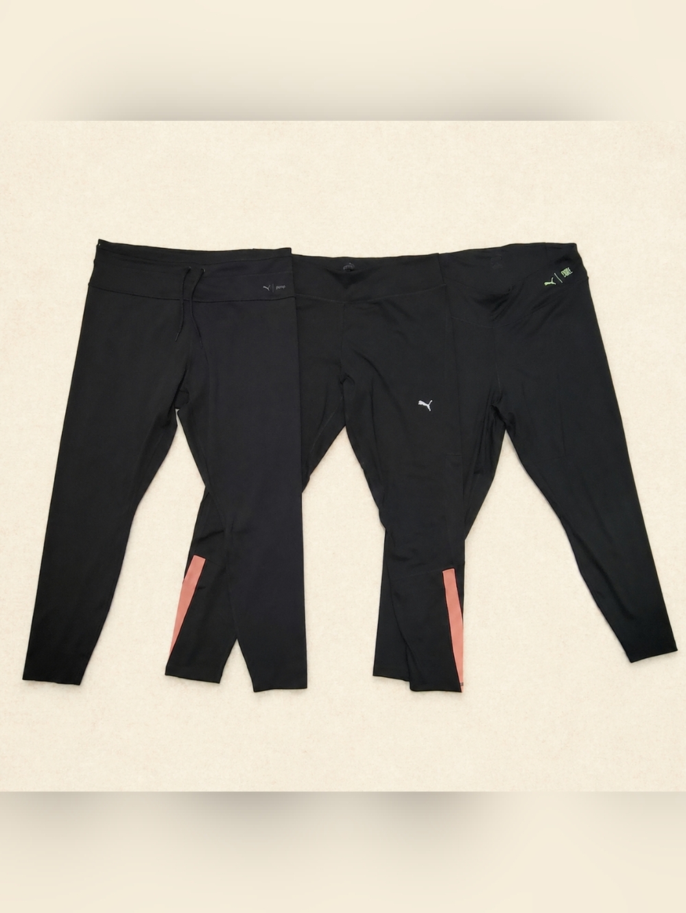 Puma Leggings Bundle - Drycell, First Mile, Goop - XL